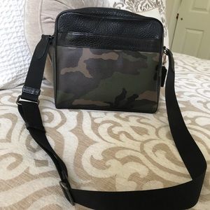 Coach Camo unisex crossbody very good condition